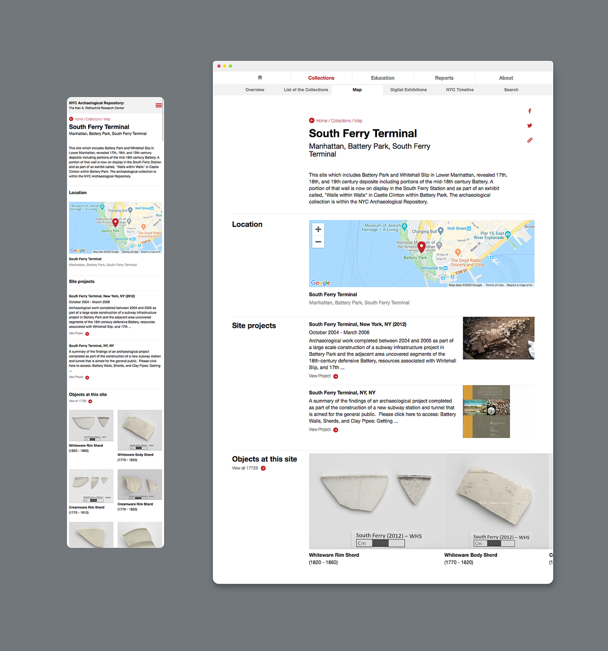 Enhancing accessibility through an interrelated web of archaeological records