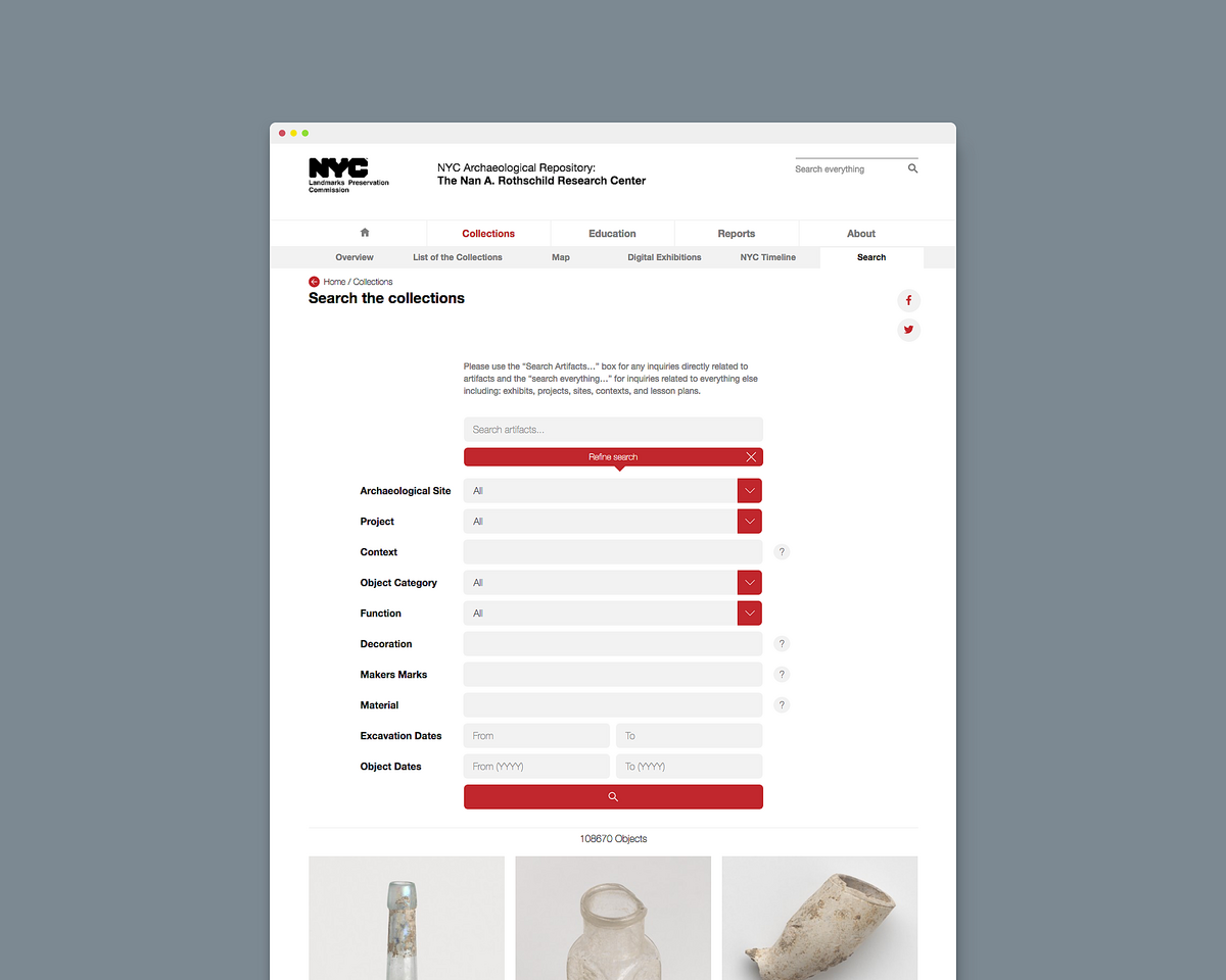 Searching the repository